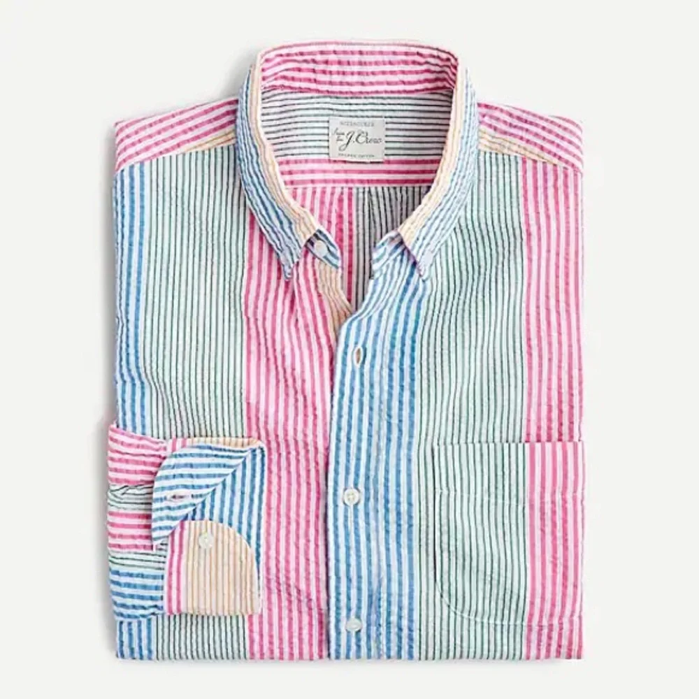 NWT J. Crew Multicolored Shirt